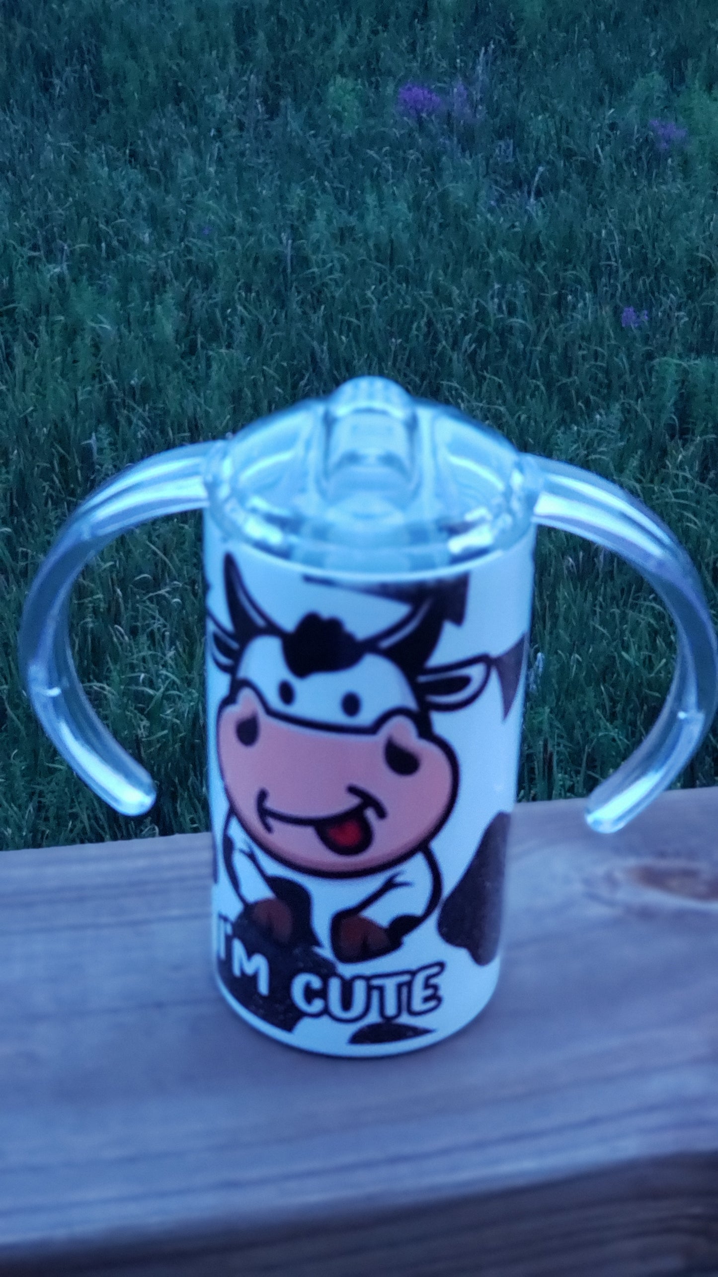 Sippy Cup - Cow I am Cute