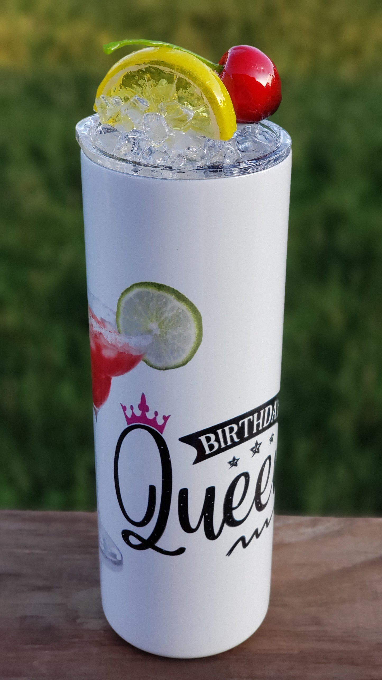 Tumbler - Birthday Queen - Umbrella Drinks