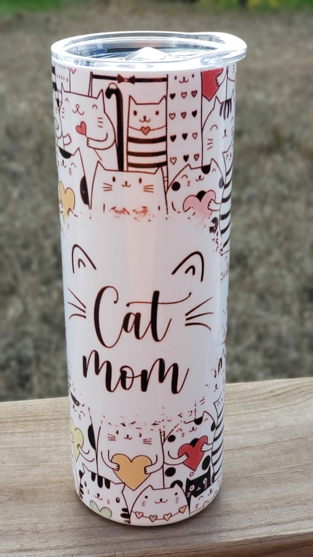 Tumbler - Cat Mom (Busy)