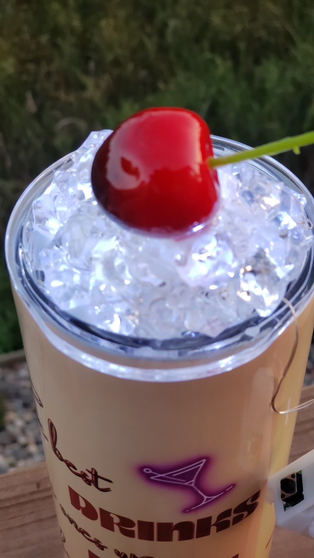 Topper - Cherry with Lights!!