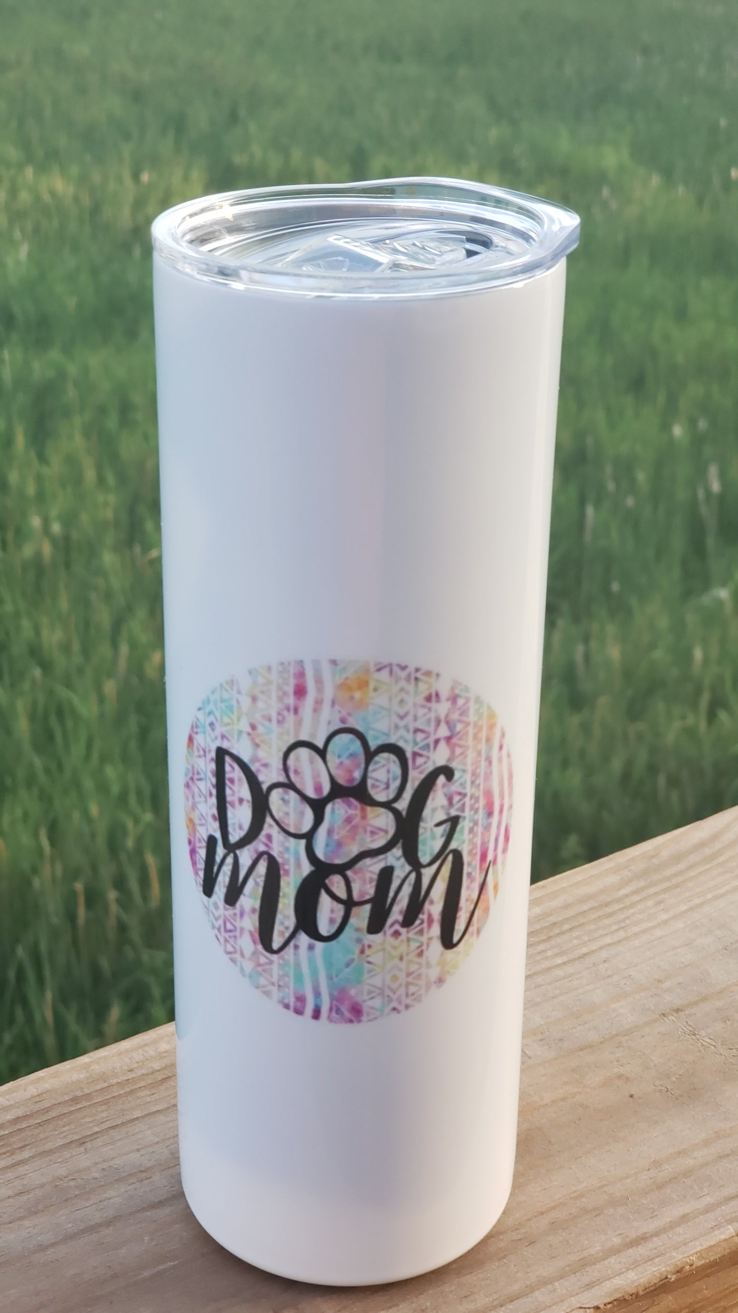 Tumbler - Dog Mom (Pink)