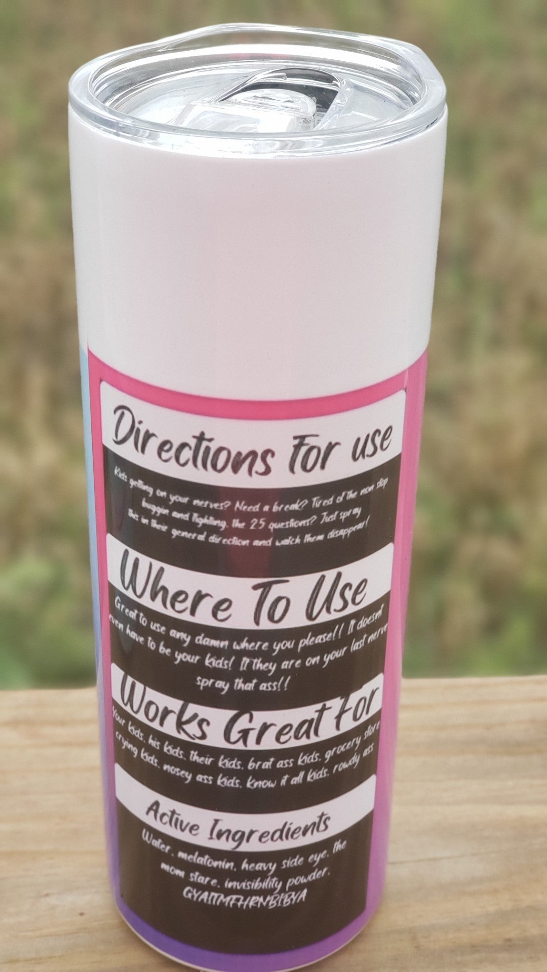 Tumbler - Kids be Gone