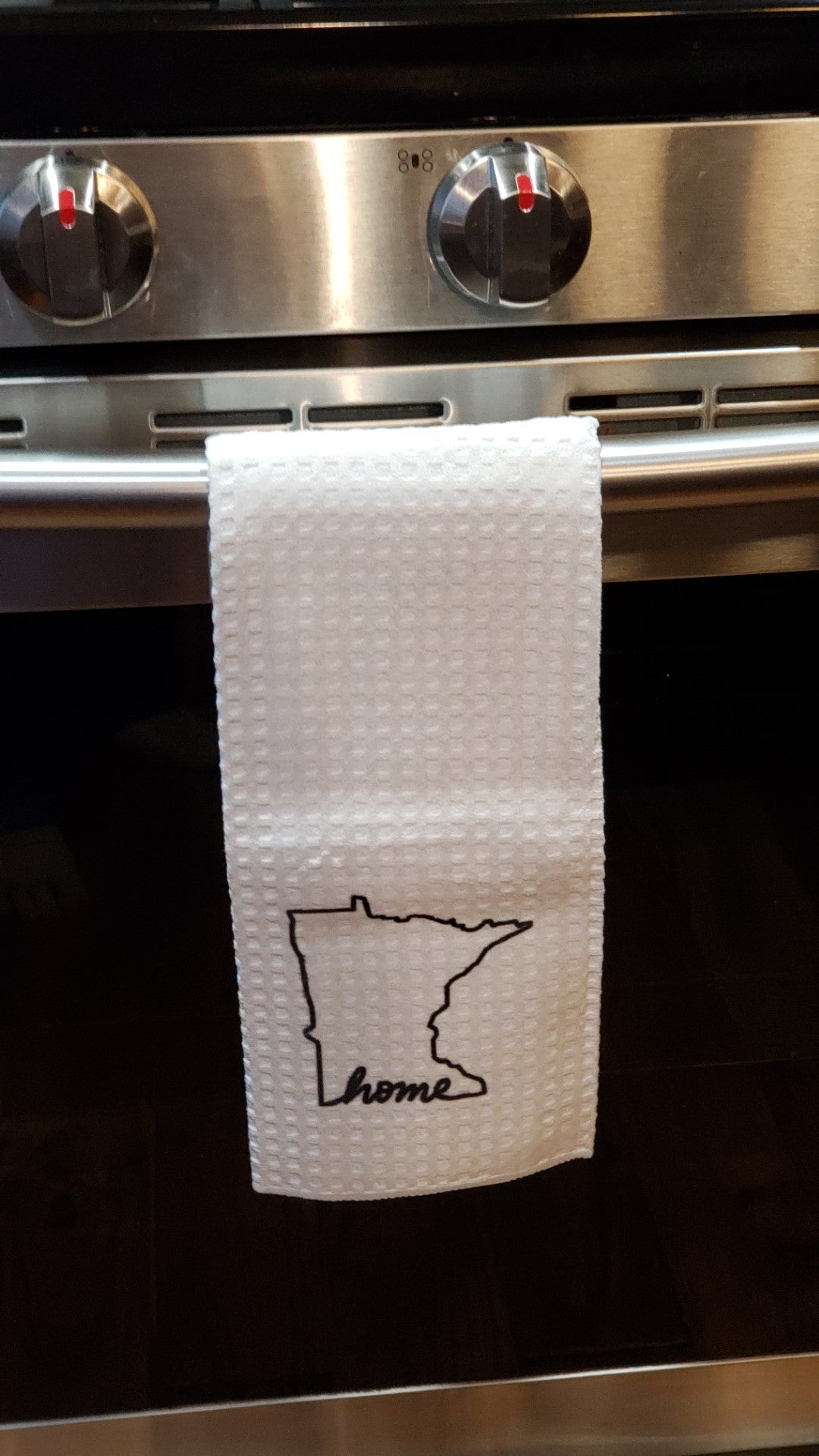 Waffle Towel - Minnesota Silhoutte