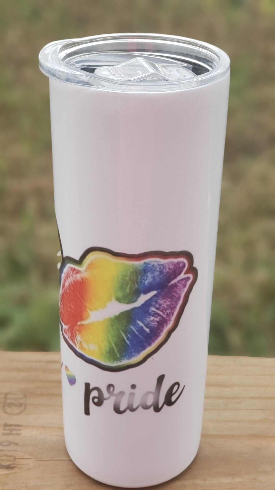 Tumbler - Love Peace Pride