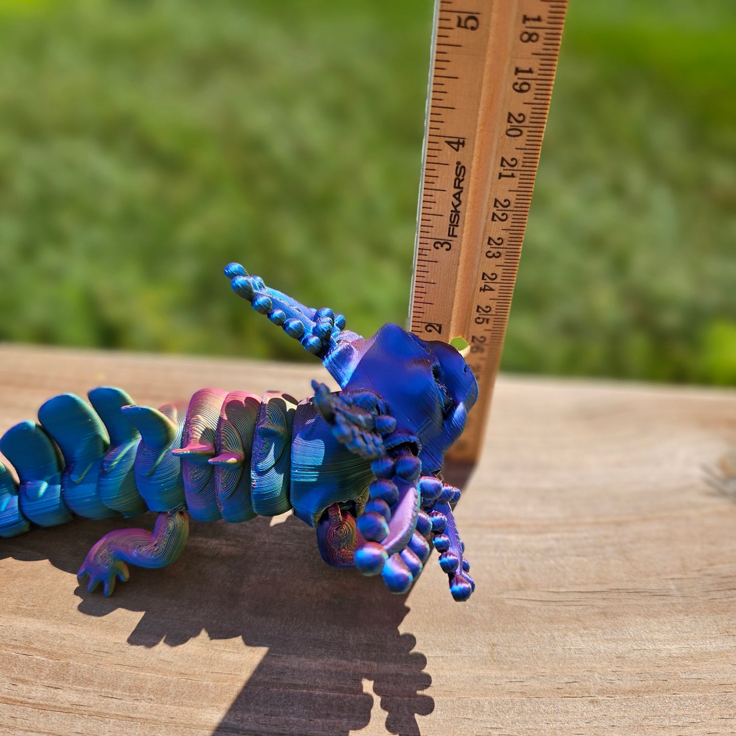 3D Printed Axolotl Minnesota Dragon  Muti color, Iridescent, color changing, rainbow colors, toy, cheap, inexpensive, colorful, articulating