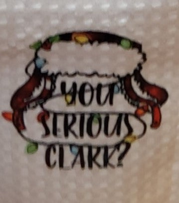 Waffle Towel - You Serious Clark?