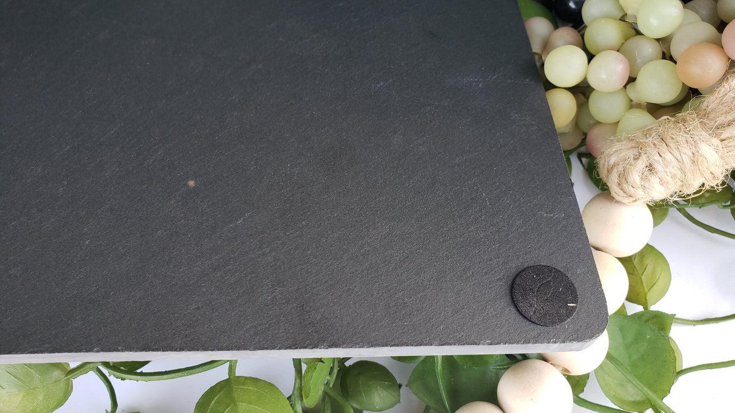 Slate Board 13x9- What the fork is for dinner?