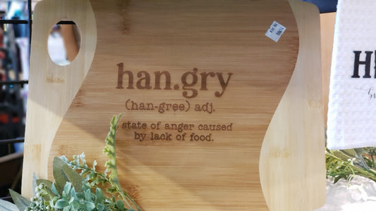 Cutting Board  Two Tone 14 x 11 Cutting Board - Bamboo - Hangry