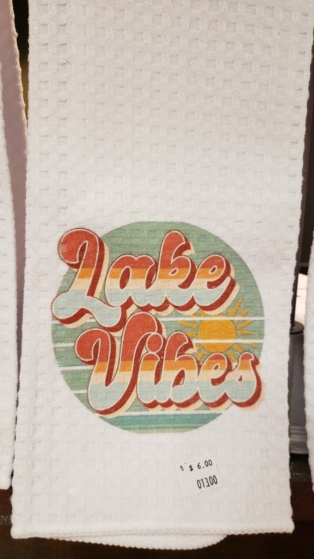 Waffle Towel - Lake Vibes