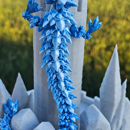 3D Print - Crystal Dragon (Large)