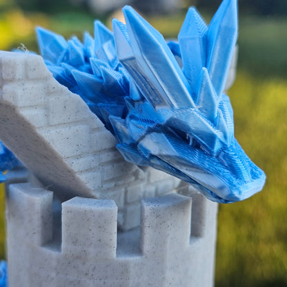 3D Print - Crystal Dragon (Large)