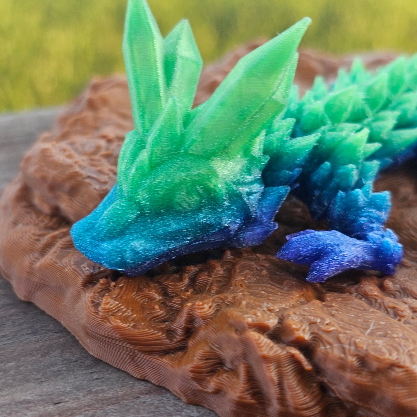 3D Print - Kinder Crystal Dragon (Mini Crystal Dragon)