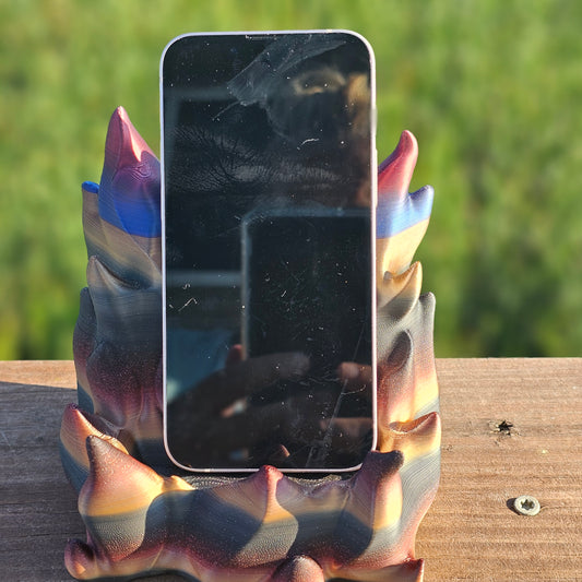 3D Print - Cell Phone Holder - Flames