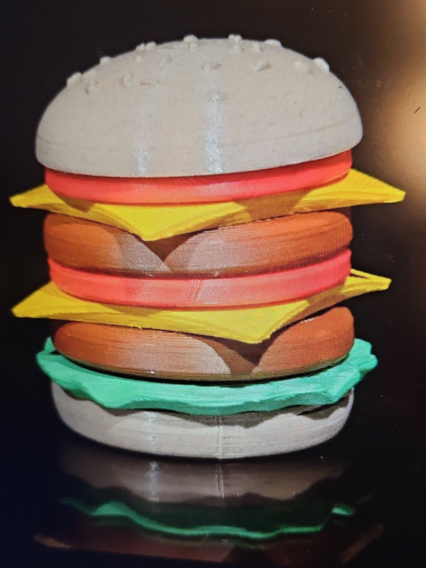 3D Print - Fidget Hamburger