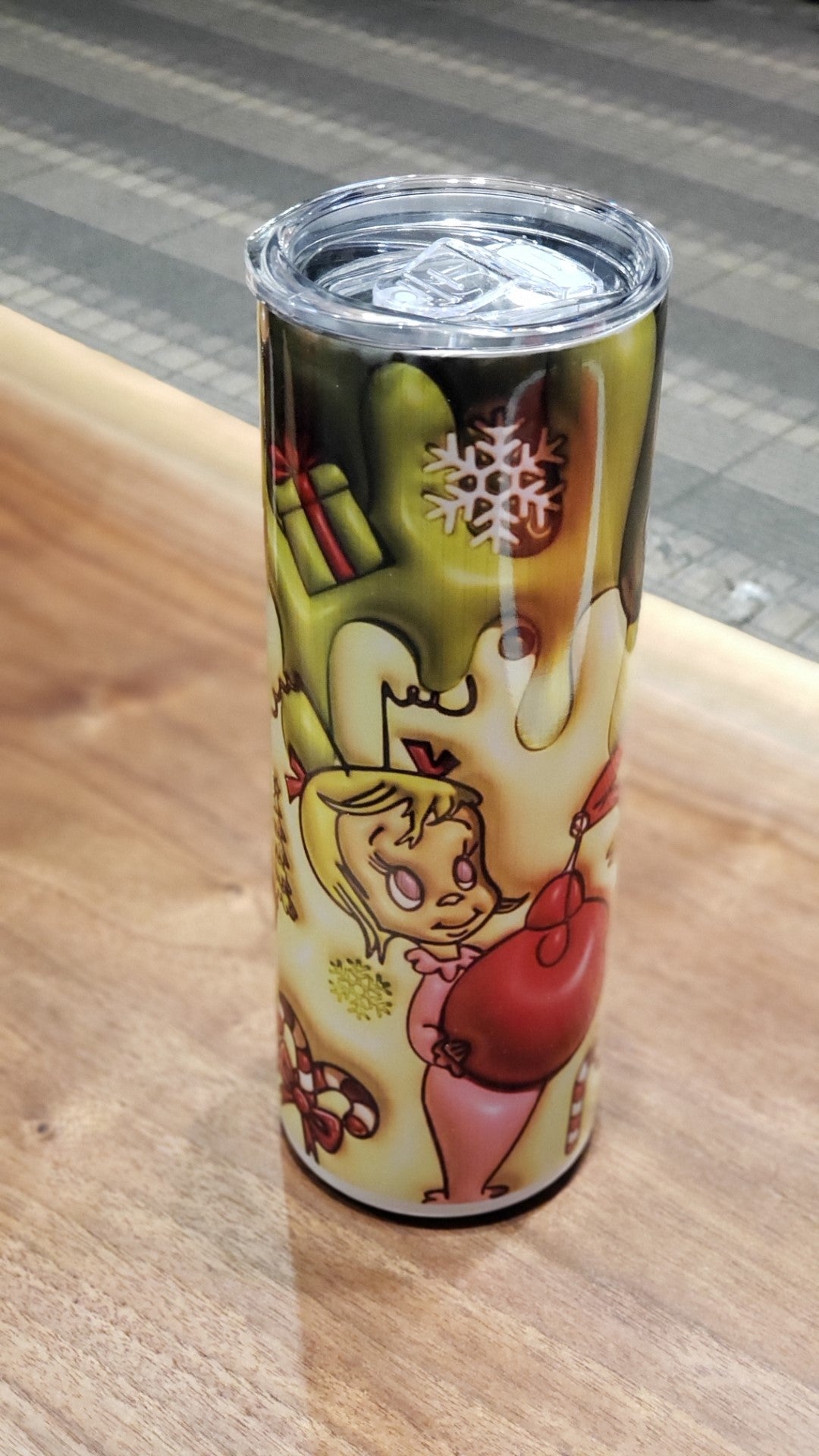 Tumbler - Puffy Grinch
