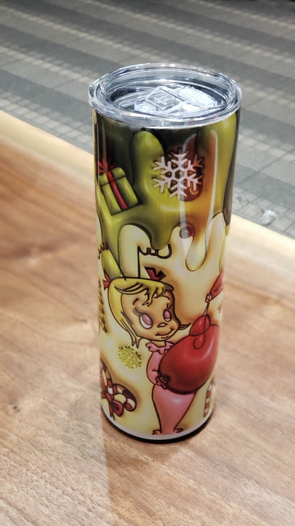 Tumbler - Puffy Grinch
