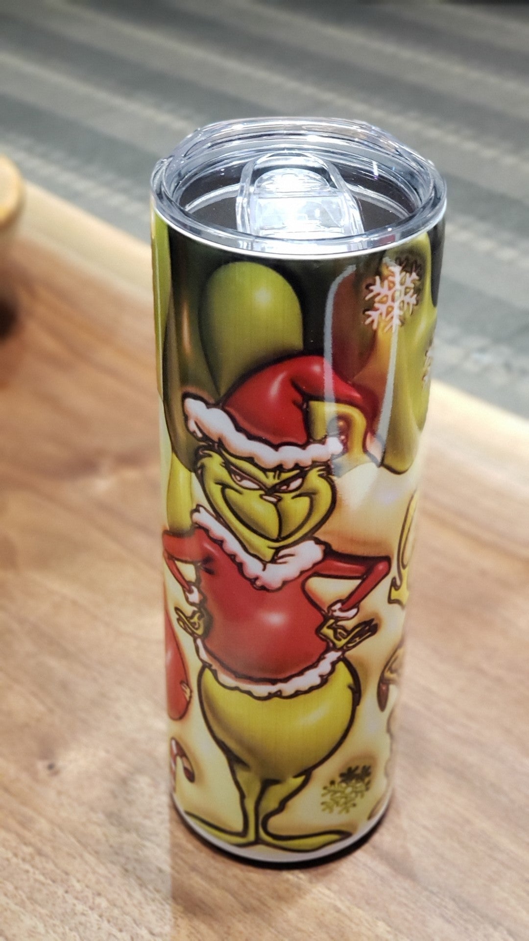 Tumbler - Puffy Grinch