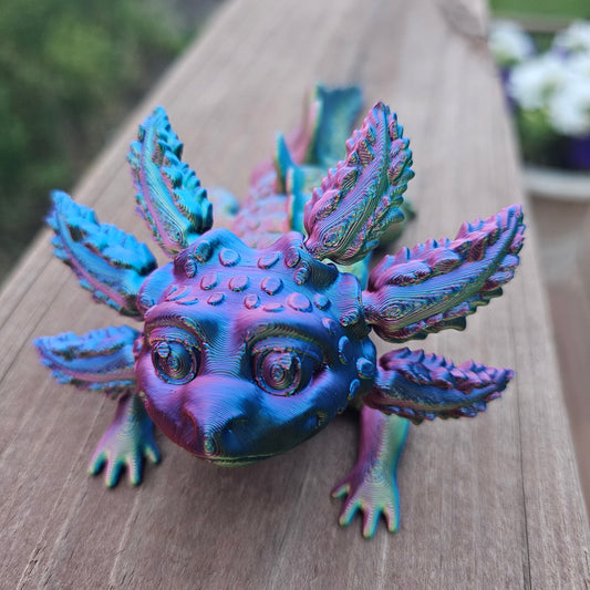 Axolotl 3D Printed Dragon