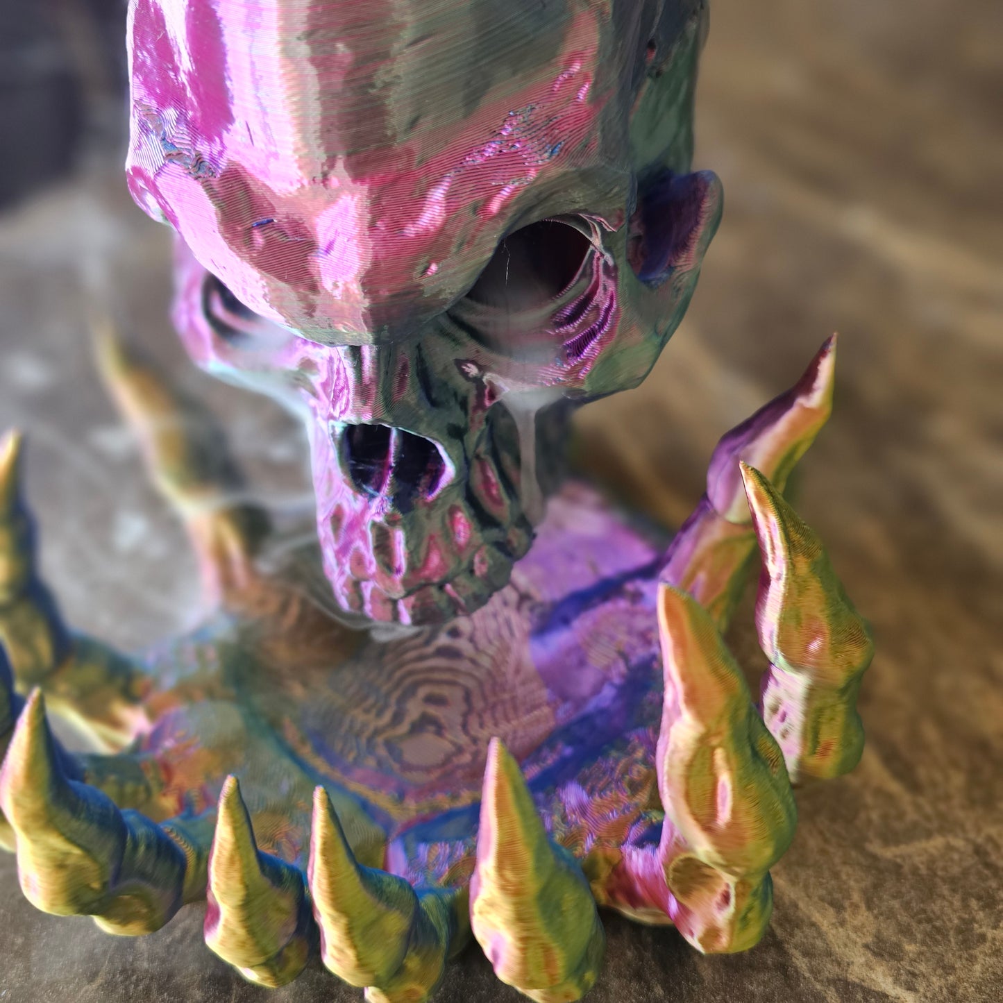 3D Print - Skull Incense Burner