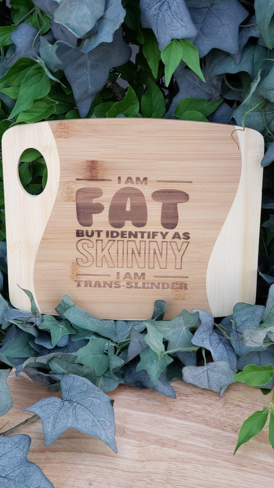 Cutting Board - 11 x 9 Two Toned Bamboo -Translender